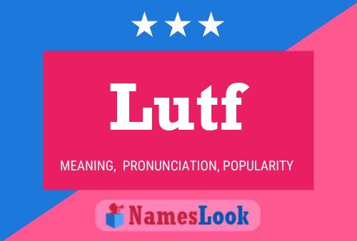 Lutf Name Poster