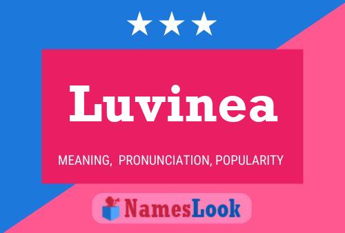 Luvinea Name Poster