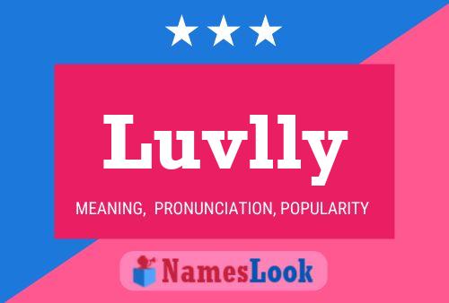 Luvlly Name Poster