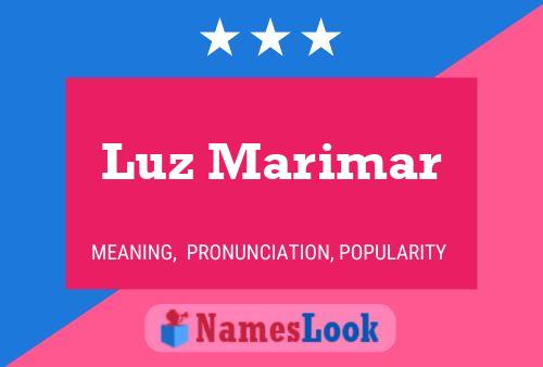 Luz Marimar Name Poster