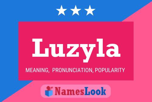 Luzyla Name Poster