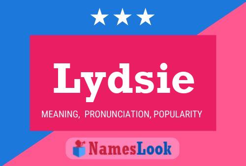 Lydsie Name Poster