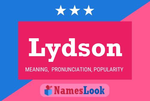 Lydson Name Poster