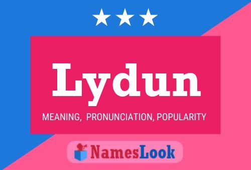 Lydun Name Poster