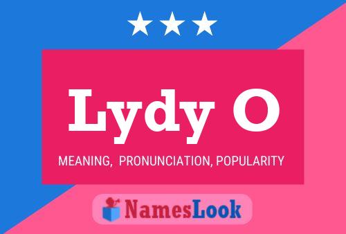 Lydy O Name Poster