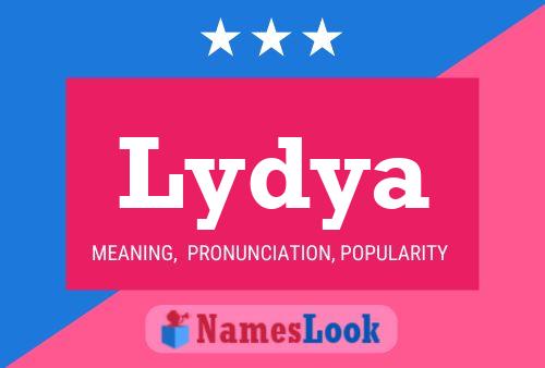 Lydya Name Poster