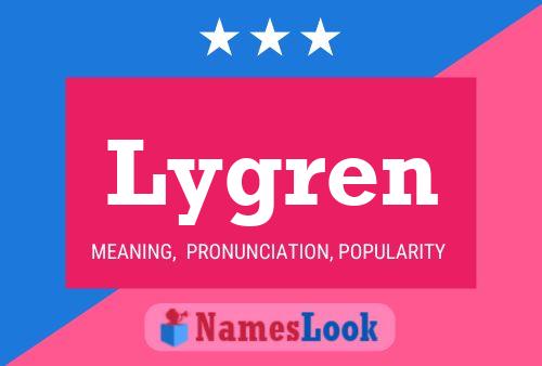 Lygren Name Poster