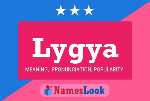 Lygya Name Poster