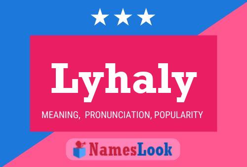 Lyhaly Name Poster