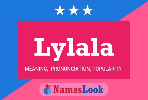 Lylala Name Poster