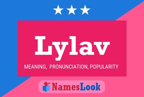 Lylav Name Poster