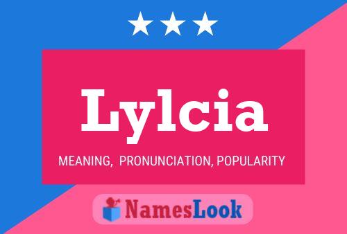 Lylcia Name Poster