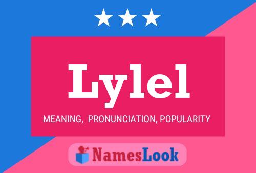 Lylel Name Poster