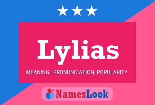 Lylias Name Poster