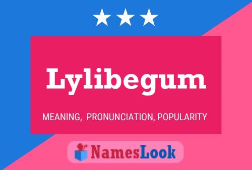 Lylibegum Name Poster