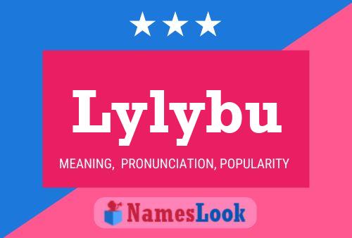 Lylybu Name Poster