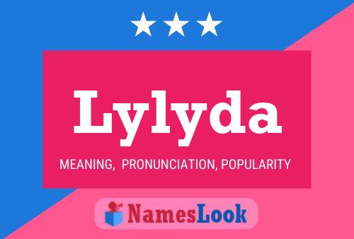 Lylyda Name Poster