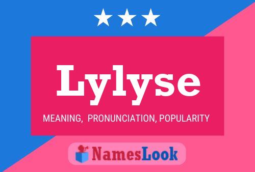 Lylyse Name Poster