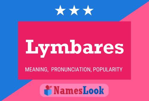 Lymbares Name Poster