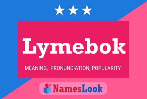 Lymebok Name Poster