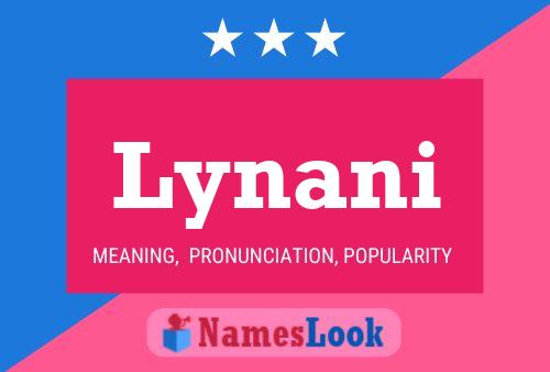 Lynani Name Poster