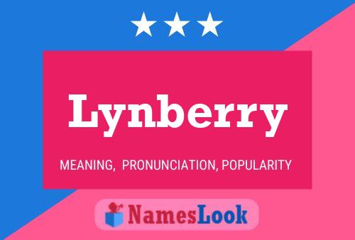 Lynberry Name Poster