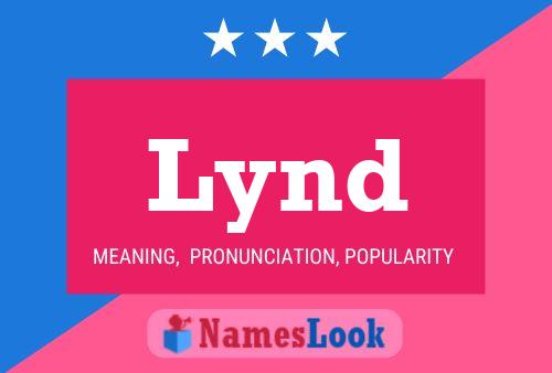 Lynd Name Poster