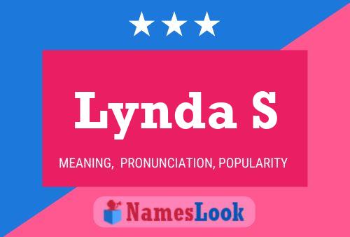 Lynda S Name Poster