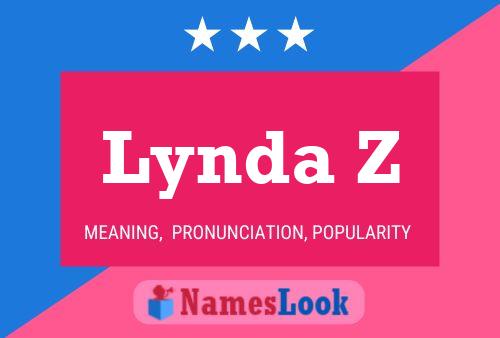 Lynda Z Name Poster