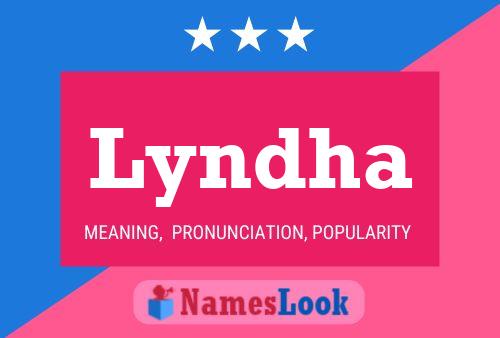 Lyndha Name Poster