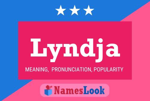 Lyndja Name Poster