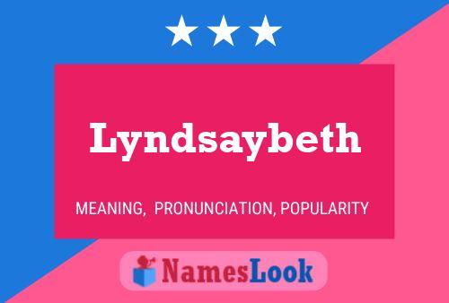 Lyndsaybeth Name Poster