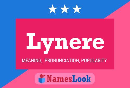 Lynere Name Poster