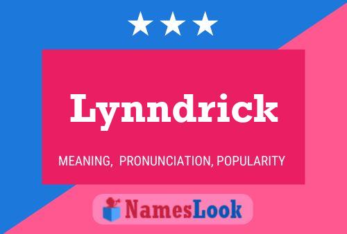 Lynndrick Name Poster