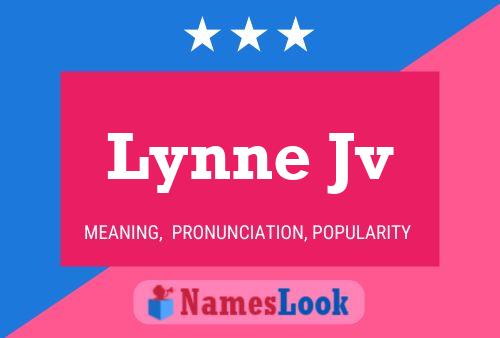 Lynne Jv Name Poster