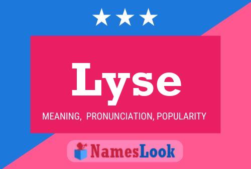 Lyse Name Poster