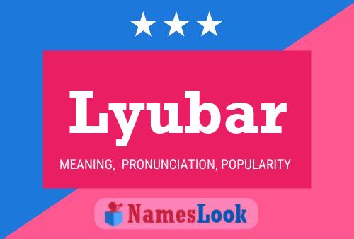 Lyubar Name Poster