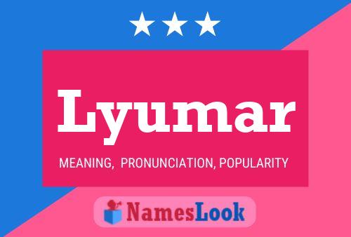 Lyumar Name Poster