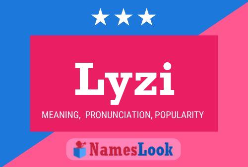 Lyzi Name Poster