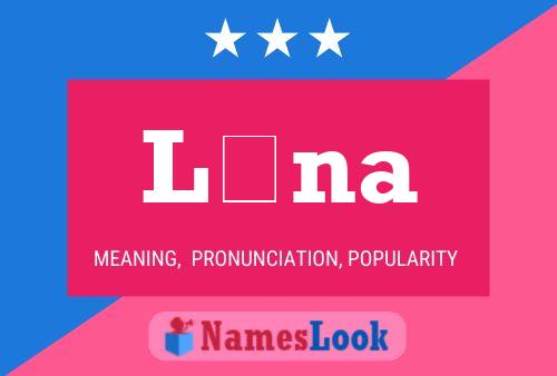 Léna Name Poster