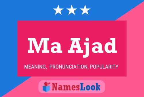 Ma Ajad Name Poster