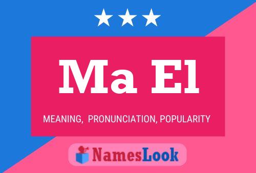 Ma El Name Poster