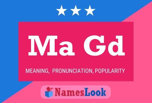 Ma Gd Name Poster