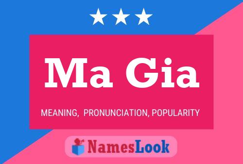 Ma Gia Name Poster