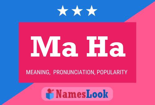 Ma Ha Name Poster