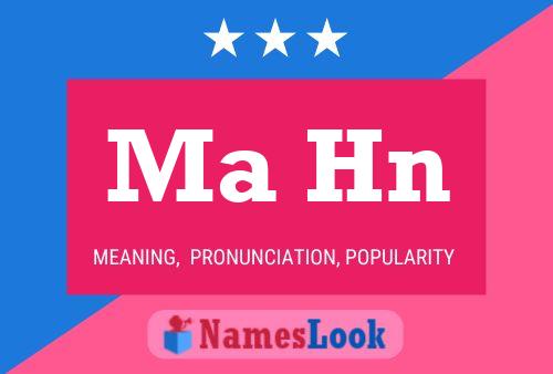 Ma Hn Name Poster