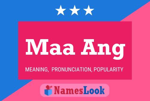 Maa Ang Name Poster