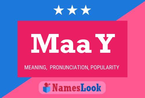 Maa Y Name Poster