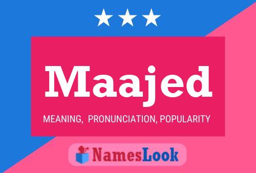 Maajed Name Poster