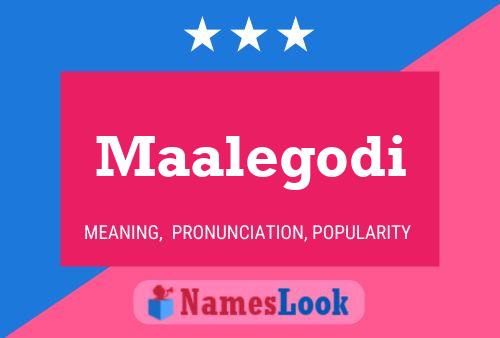 Maalegodi Name Poster